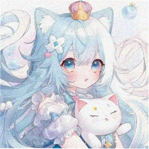 观众头像：手持耳机的音频爱好者